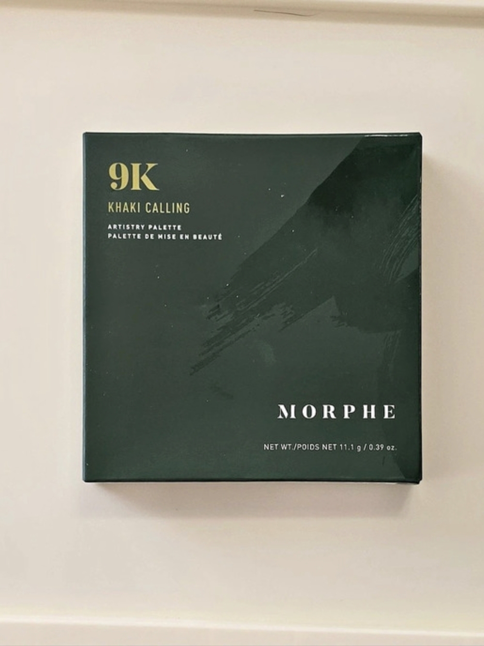 Morphe 9K Khaki Calling Artistry Palette Eyeshadow Green & Brown NiB